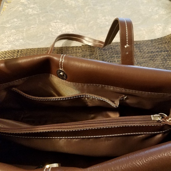 📢 K Cole Reaction | Brown Top Handle Satchel - Picture 8 of 8